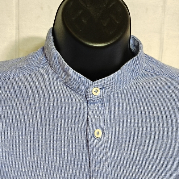 Zara Women's Small Light Blue Casual Button-Down Shirt Very Soft - Picture 2 of 6